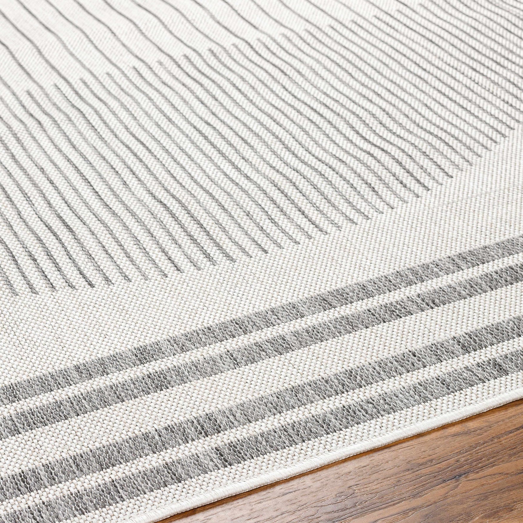 Aviya Light Gray Outdoor Area Rug - Clearance - Ornate Home