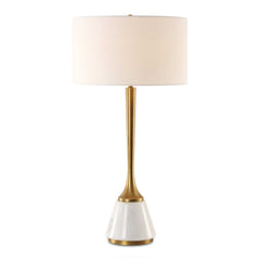 Avola White Marble Table Lamp - Ornate Home