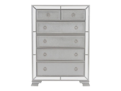 Avondale Silver Mirrored Chest - Ornate Home
