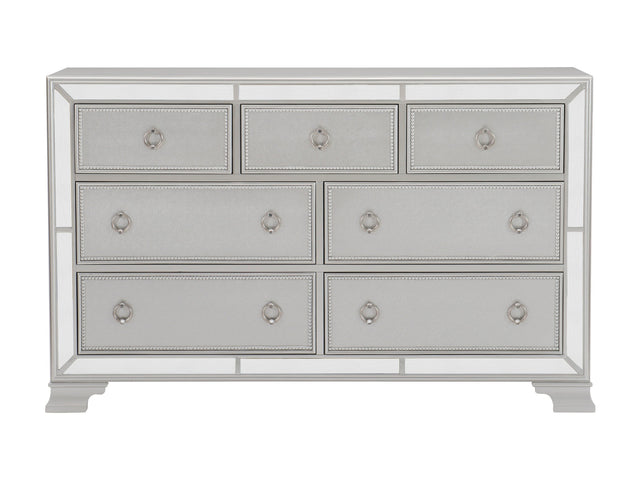 Avondale Silver Mirrored Dresser - Ornate Home