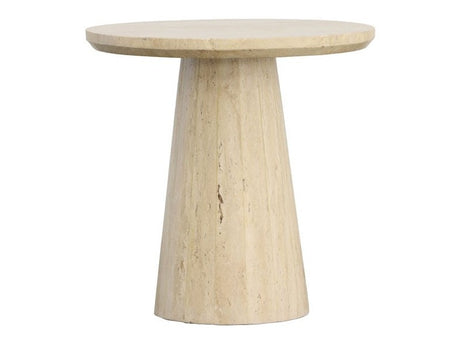 Avril Beige Side Table - Ornate Home