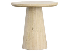 Avril Beige Side Table - Ornate Home