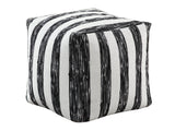 Avril Multi-color Pouf - Ornate Home