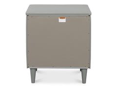 Avvolto Grey Three Drawer Nightstand - Ornate Home