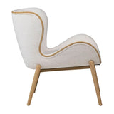 Avyanna Natural/Off White Occasional Chair - Ornate Home