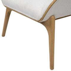 Avyanna Natural/Off White Occasional Chair - Ornate Home