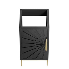 Awaken Black 18" Bathroom Vanity Cabinet - Ornate Home