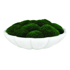 Awaken Moss Green/White Centerpiece - Ornate Home