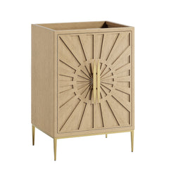 Awaken Oak 24" Bathroom Vanity Cabinet - Ornate Home
