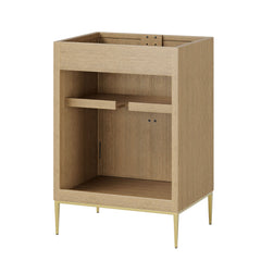 Awaken Oak 24" Bathroom Vanity Cabinet - Ornate Home