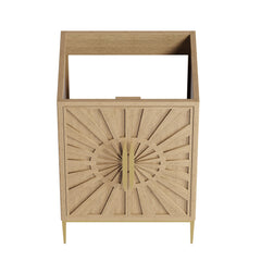 Awaken Oak 24" Bathroom Vanity Cabinet - Ornate Home