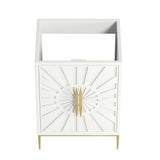 Awaken White 24" Bathroom Vanity Cabinet - Ornate Home