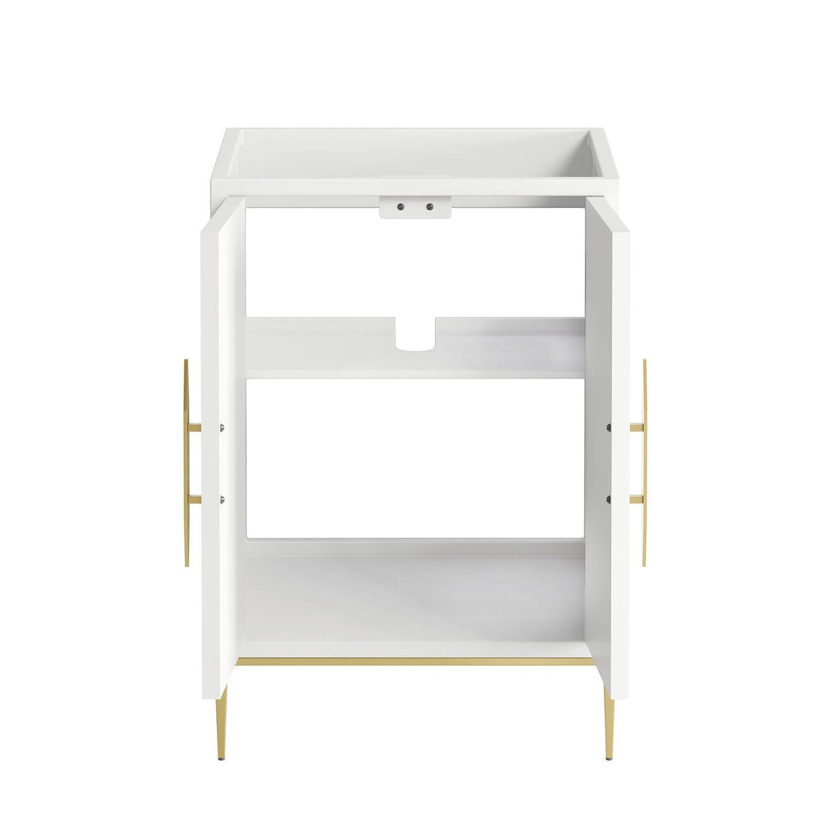 Awaken White 24" Bathroom Vanity Cabinet - Ornate Home