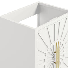 Awaken White 24" Bathroom Vanity Cabinet - Ornate Home