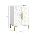 Awaken White 24" Bathroom Vanity Cabinet - Ornate Home