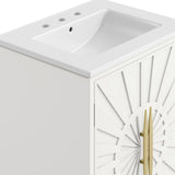 Awaken White 24" Bathroom Vanity - Ornate Home