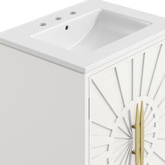 Awaken White 24" Bathroom Vanity - Ornate Home