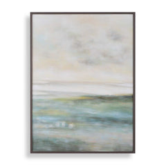Awakening Multicolor Hand Painted Landscape Art - Ornate Home