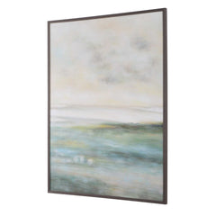 Awakening Multicolor Hand Painted Landscape Art - Ornate Home