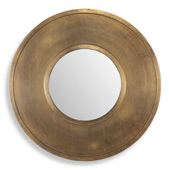 Axel Brass Round Mirror - Ornate Home