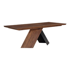 Axio Brown Dining Table - Ornate Home
