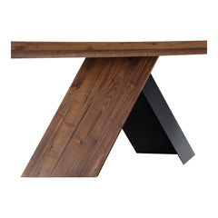 Axio Brown Dining Table - Ornate Home