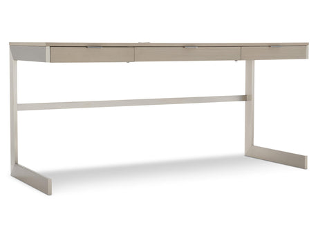 Axiom Brushed Silver/Linear Grey Desk - Ornate Home