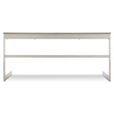Axiom Brushed Silver/Linear Grey Desk - Ornate Home