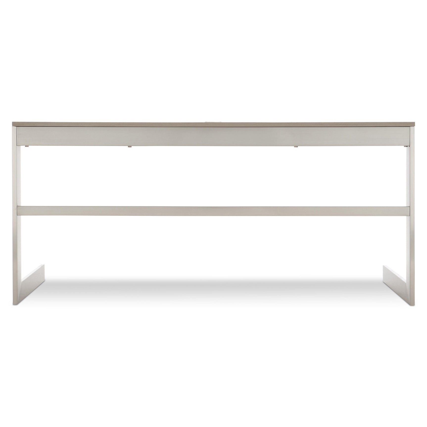 Axiom Brushed Silver/Linear Grey Desk - Ornate Home