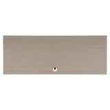 Axiom Brushed Silver/Linear Grey Desk - Ornate Home