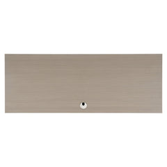 Axiom Brushed Silver/Linear Grey Desk - Ornate Home