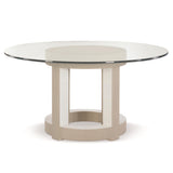Axiom Linear Grey Dining Table (54") - Ornate Home