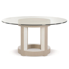 Axiom Linear Grey Dining Table (54") - Ornate Home