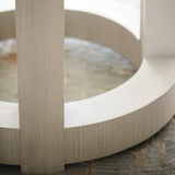 Axiom Linear Grey Dining Table (54") - Ornate Home