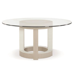 Axiom Linear Grey Dining Table (60") - Ornate Home