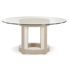 Axiom Linear Grey Dining Table (60") - Ornate Home