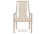 Axiom Linear Grey/Light Beige Arm Chair - Ornate Home