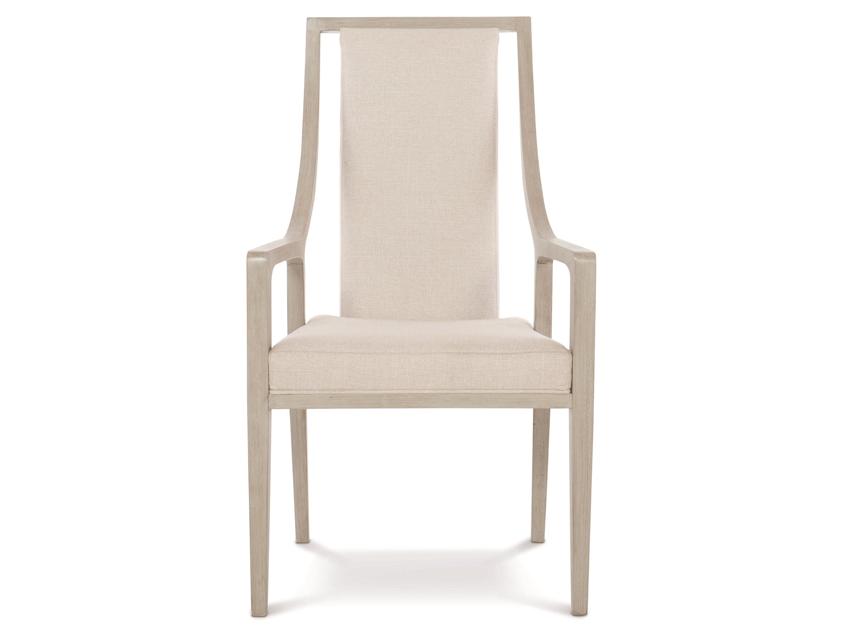 Axiom Linear Grey/Light Beige Arm Chair - Ornate Home