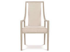 Axiom Linear Grey/Light Beige Arm Chair - Ornate Home