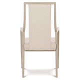Axiom Linear Grey/Light Beige Arm Chair - Ornate Home