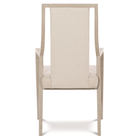 Axiom Linear Grey/Light Beige Arm Chair - Ornate Home