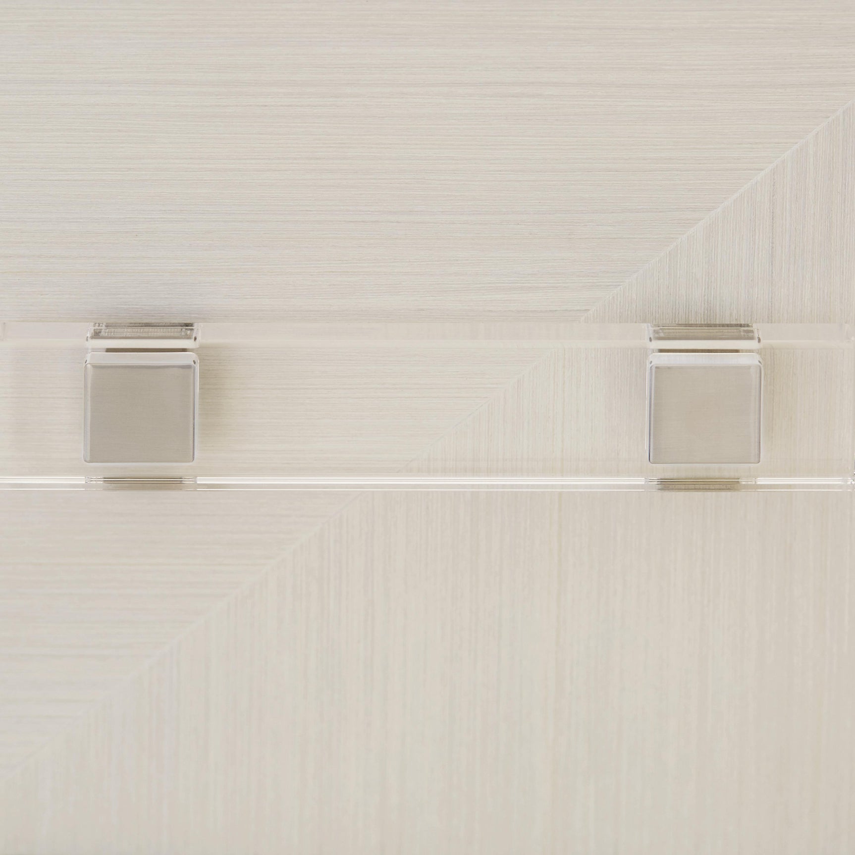 Axiom Linear Grey/Linear White Nightstand (34" W) - Ornate Home