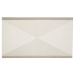 Axiom Linear Grey/Linear White Rectangular Cocktail Table - Ornate Home