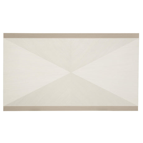 Axiom Linear Grey/Linear White Rectangular Cocktail Table - Ornate Home