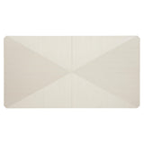 Axiom Linear Grey/Linear White Rectangular Dining Table - Ornate Home