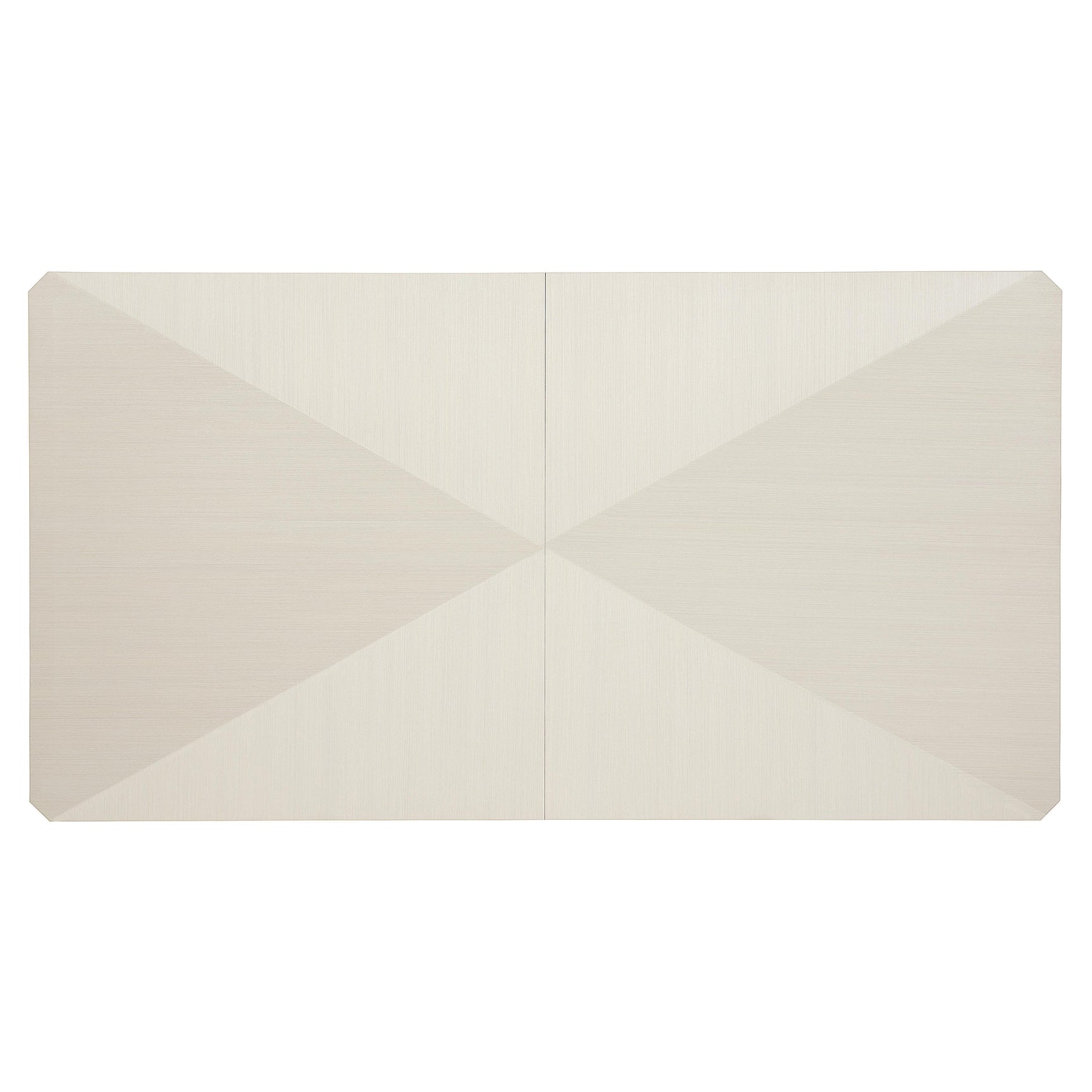 Axiom Linear Grey/Linear White Rectangular Dining Table - Ornate Home