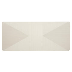 Axiom Linear Grey/Linear White Rectangular Dining Table - Ornate Home