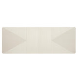 Axiom Linear Grey/Linear White Rectangular Dining Table - Ornate Home