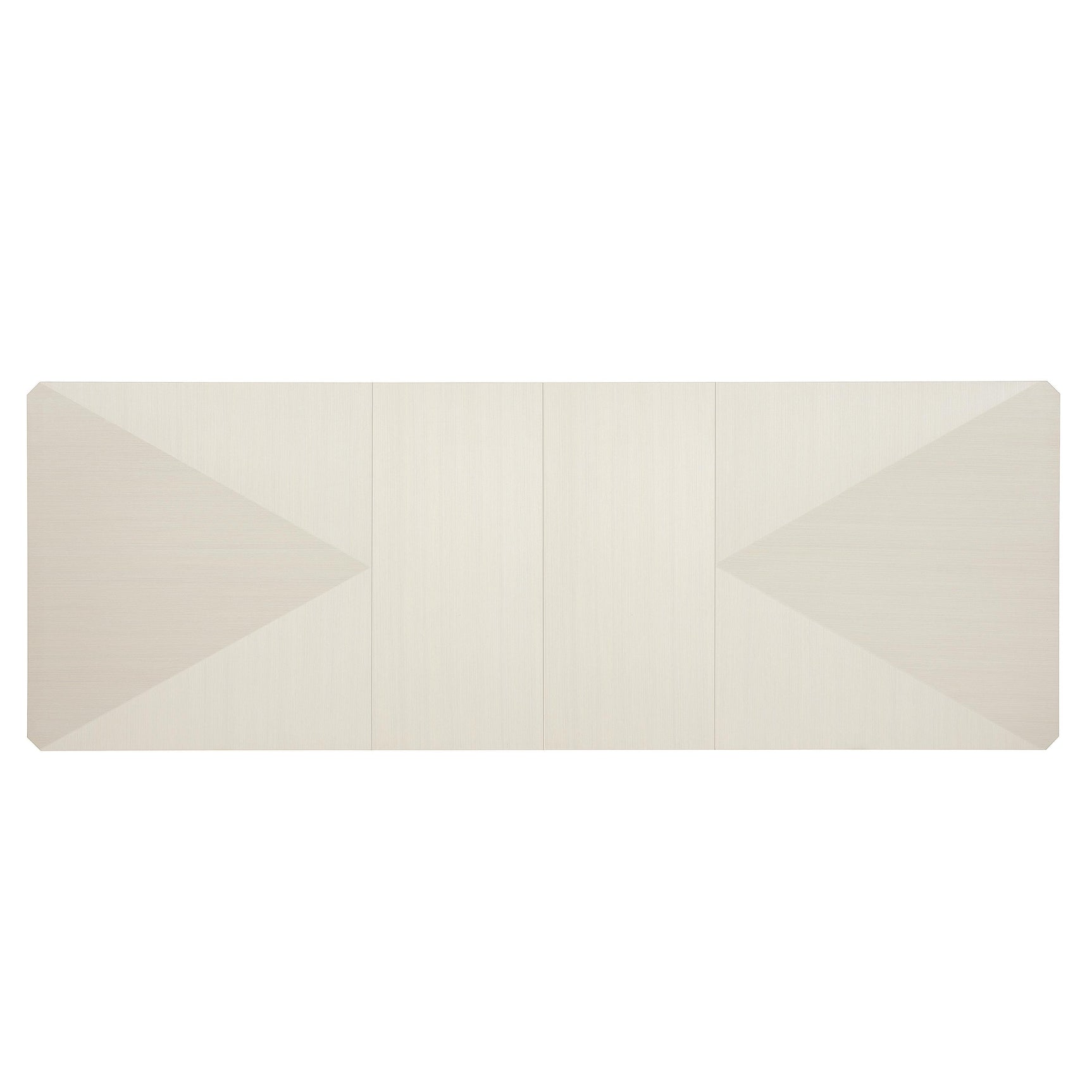 Axiom Linear Grey/Linear White Rectangular Dining Table - Ornate Home