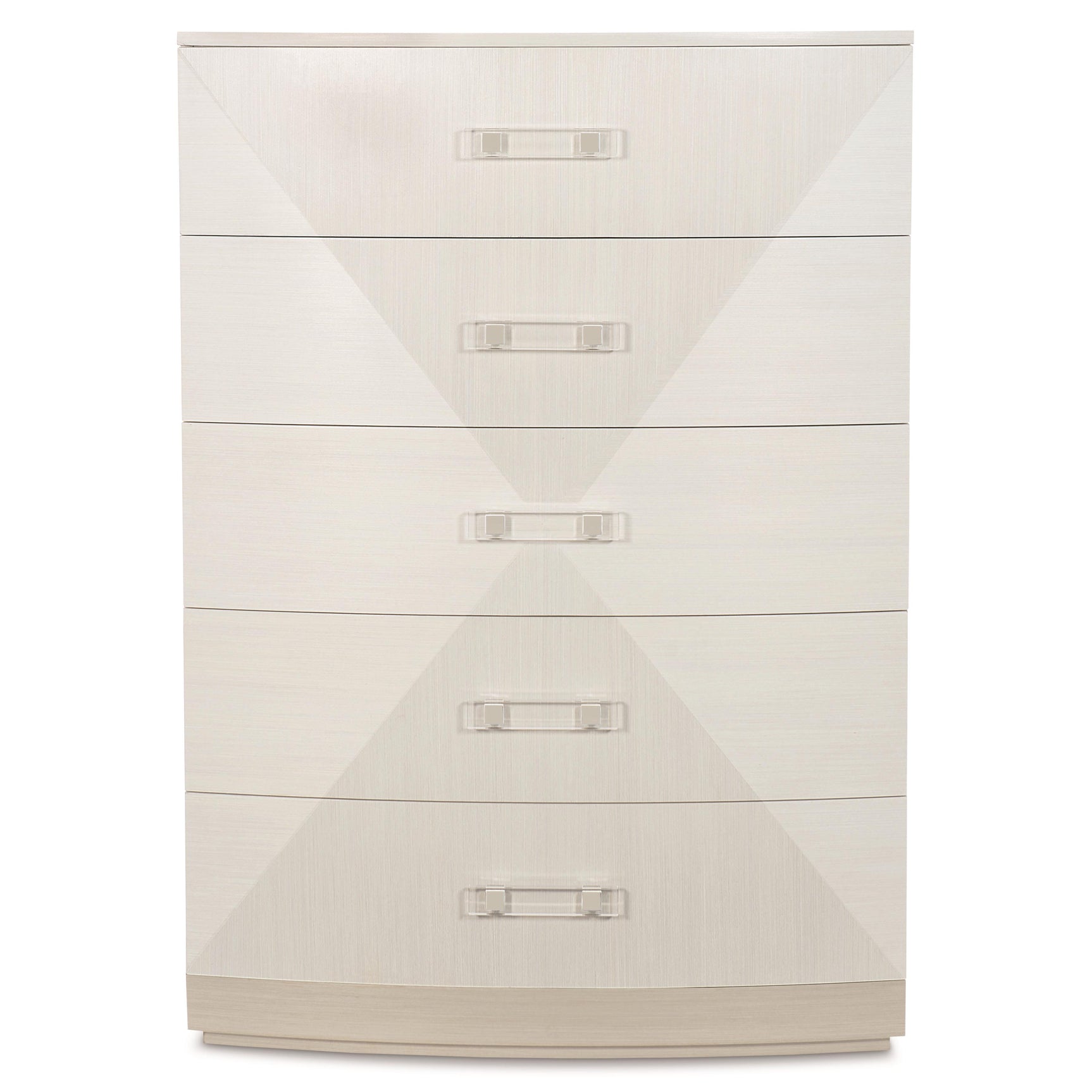 Axiom Linear Grey/Linear White Tall Drawer Chest - Ornate Home